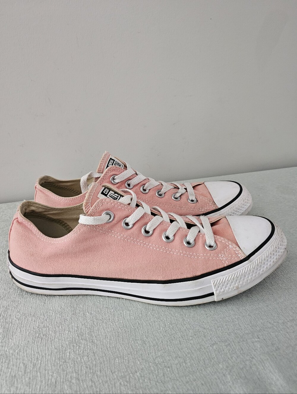 CONVERSE All Star Unisex Low Pink Canvas Sneakers